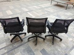 3 Revolving Office Chair, Mesh Chair, study Chair, gaming chair