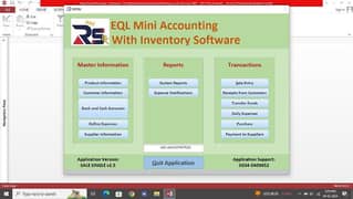 mini Accounting and Inventory Software