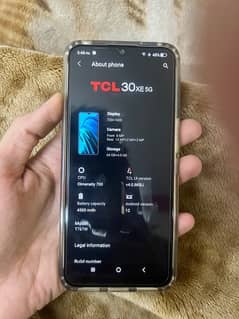 TCL 30 XE 5G 4gb/64gb 90hz display brand new phone just kit non PTA