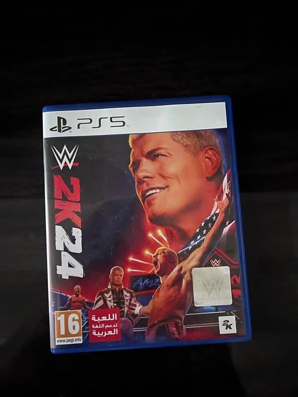 WWE 2k24 Ps5 version 1