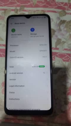 Oppo A17 for sale 6gb ram 128gb memory only mobile sale