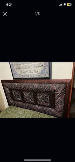 Iron Bed with Mattress (good Condition)