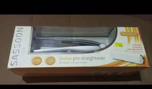 Sassoon divine pro straightener hair straightener