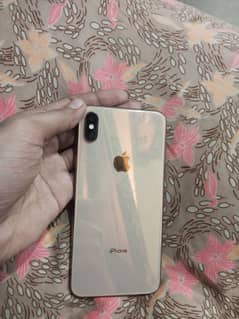 iphone xsmax 64gb non-pta gold colour with box