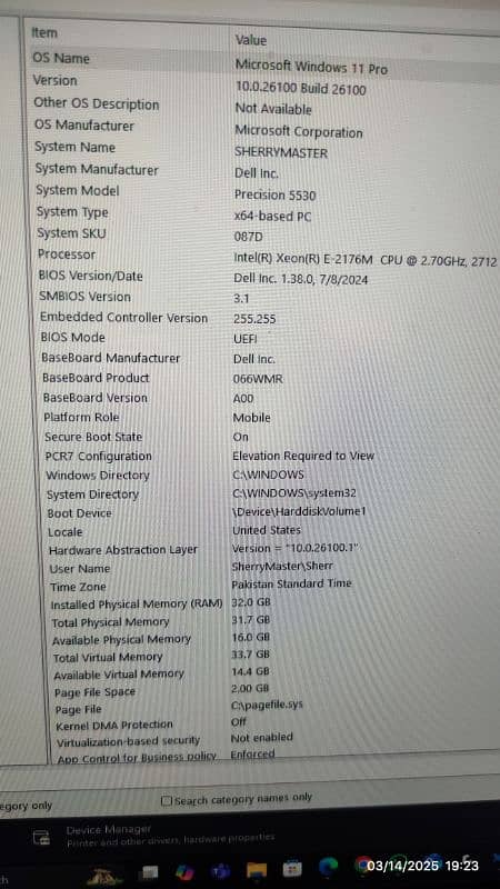 Dell Precision 5530 6