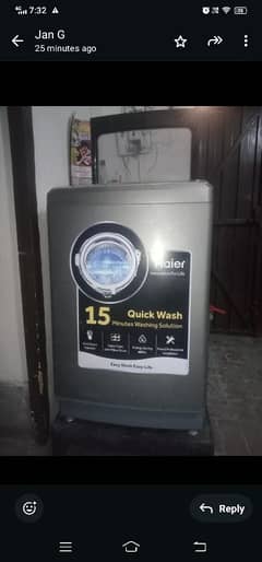 150kg Haier fully automatic washing machine for sale 1