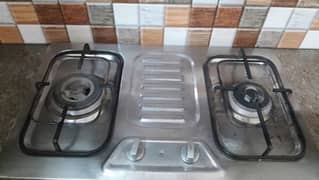 2 Burner Stove Smart Stove LPG / Sui Gas Non Automatic