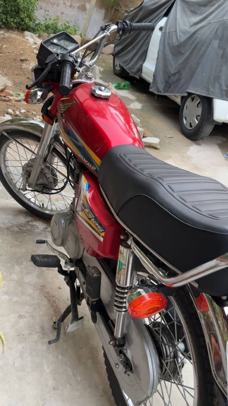 Honda CG 125 Karachi Number 0