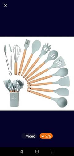 Silicone Kitchen Utensil Set