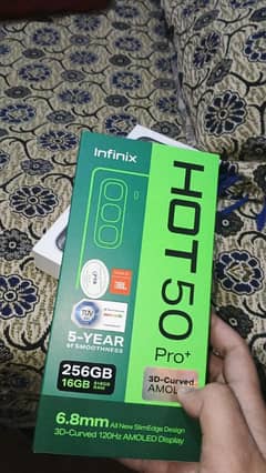 Infinix Hot 50 Pro 16 -256 gb 0324-7409/865 My WhatsApp Number