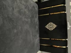 black velvet bed set