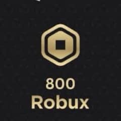 800 robux digital gift card