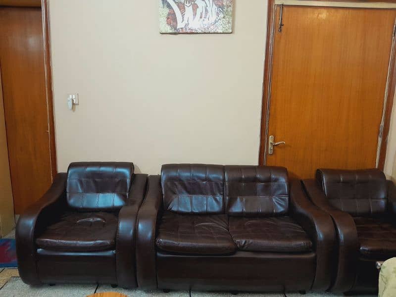 3 2 1 Leather Sofa 0