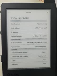 Kobo Aura Edition 2 w/ 4GB