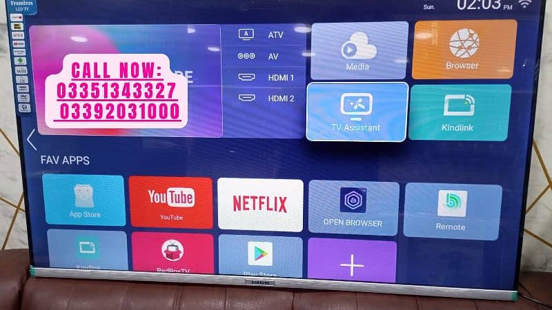48 INCH SMART LED TV UHD SMART YOUTUBE AND WIFI 0