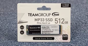 Teamgroup MP33 M2 NVME 512GB PCI-e 3x4 Gen Brand New