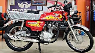 Honda 125 red colar. . . condion bilkol new ha. . .