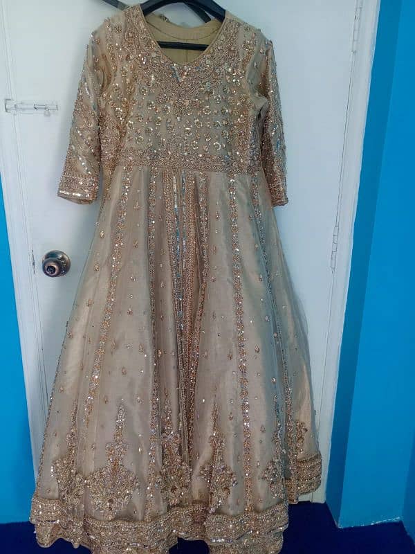 golden wedding dress 3