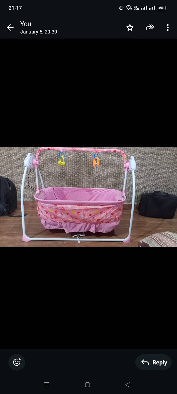 Automatic baby swing 0