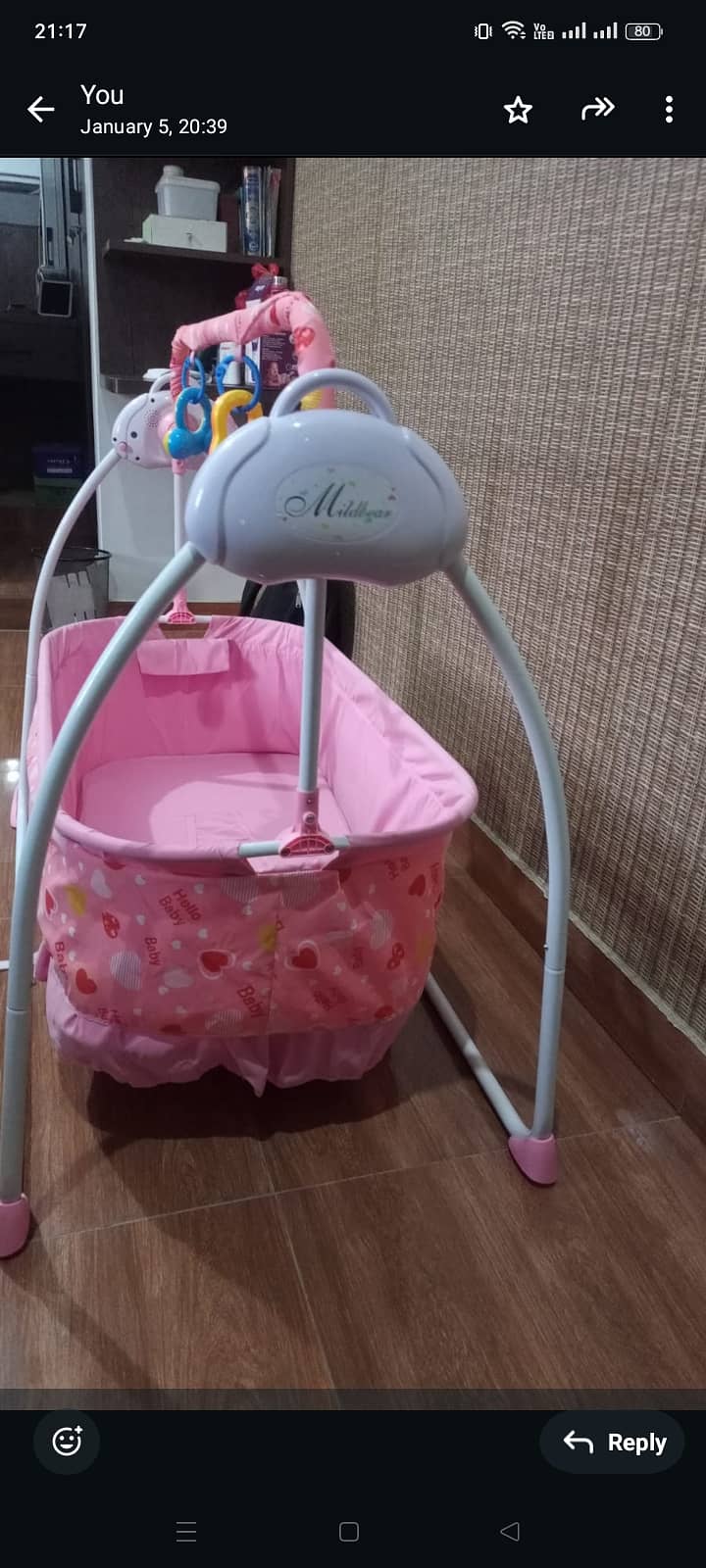 Automatic baby swing 3