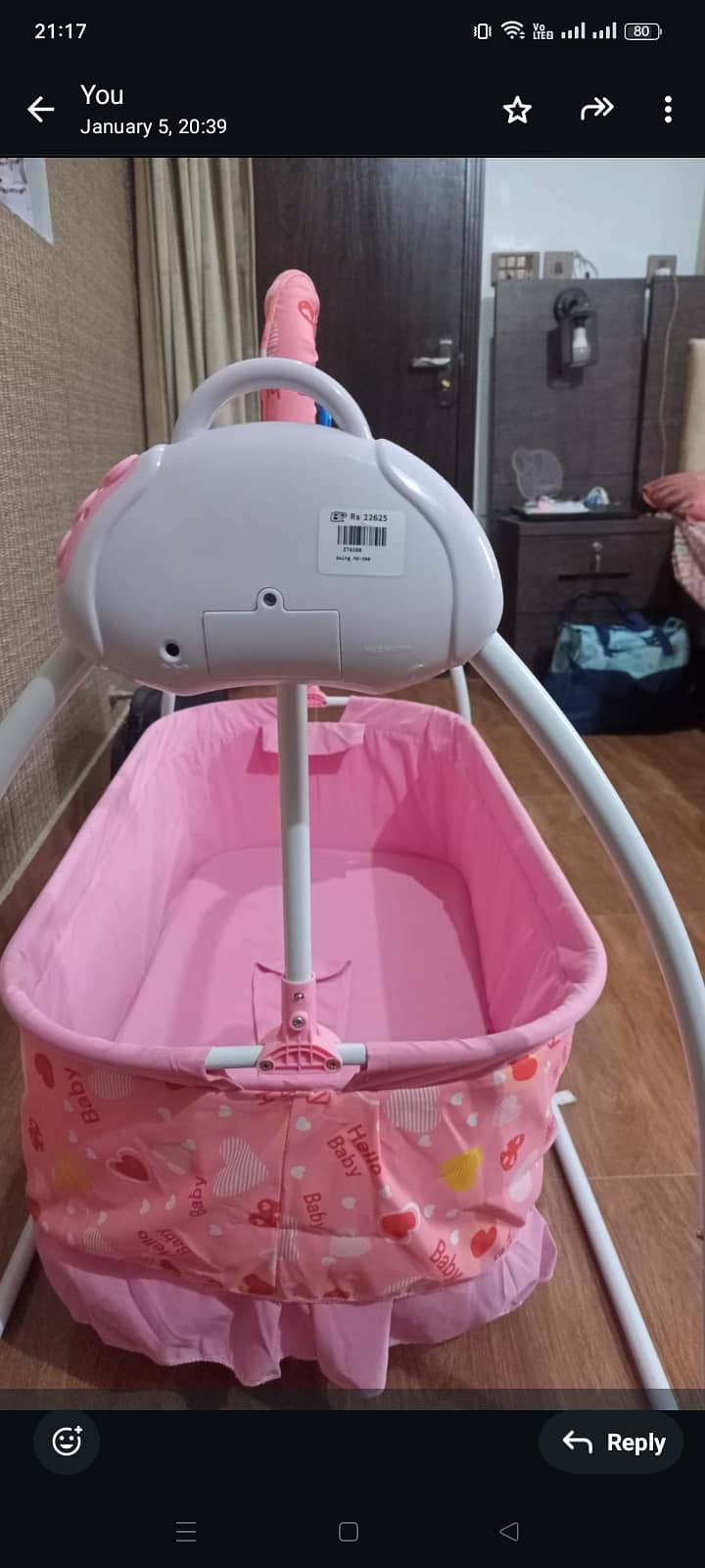 Automatic baby swing 4