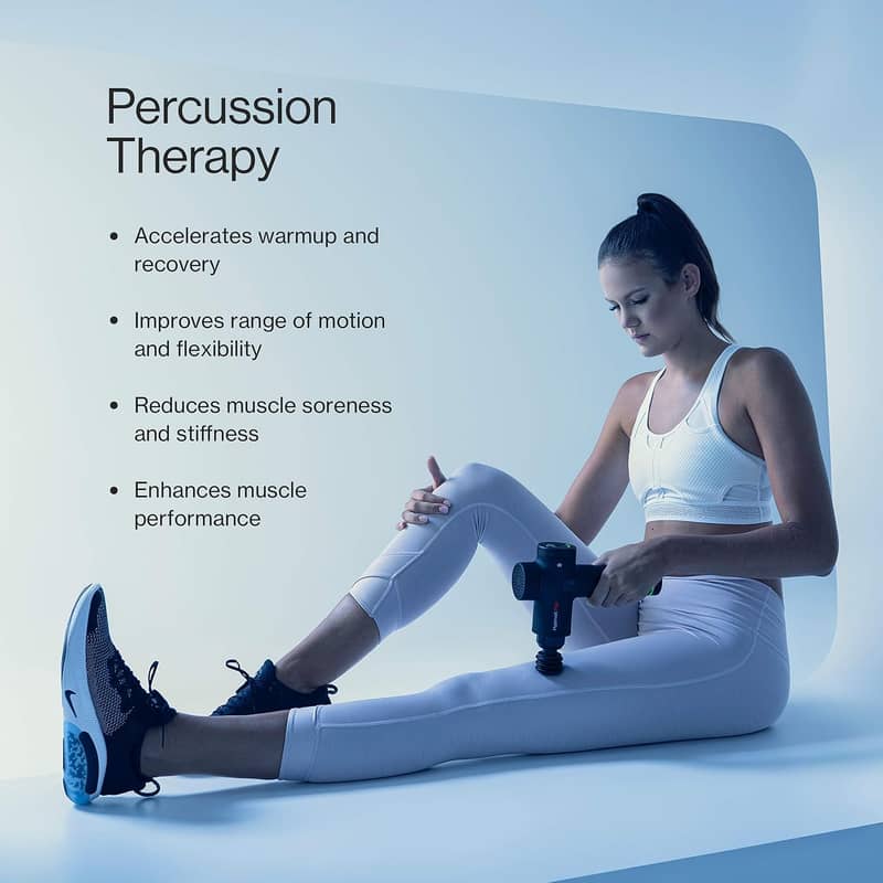 Massager Gun pain relief leg Hypervolt Plus Speeds|5 Heads| 3