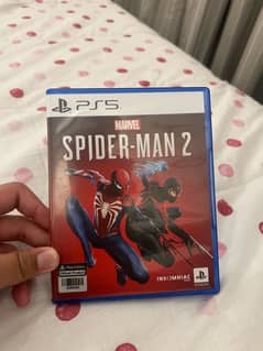 spiderman 2 ps5 game very slightly used