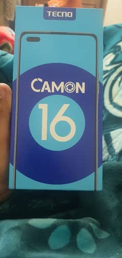 Tecno Camon 16 Complete Box 8GB 128GB Lush Condition