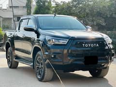 Toyota Hilux 2019 Dual Ac Black Colour Fully Orignal Conv GR