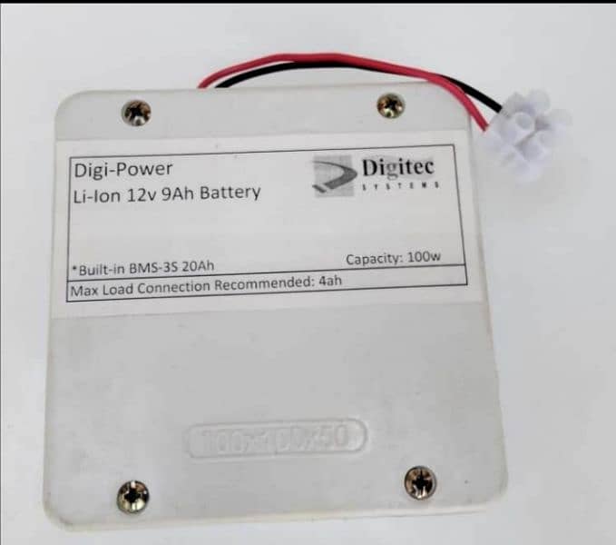 12v 9ah battery Suitable for AC DC fan 3hrs Backup 3