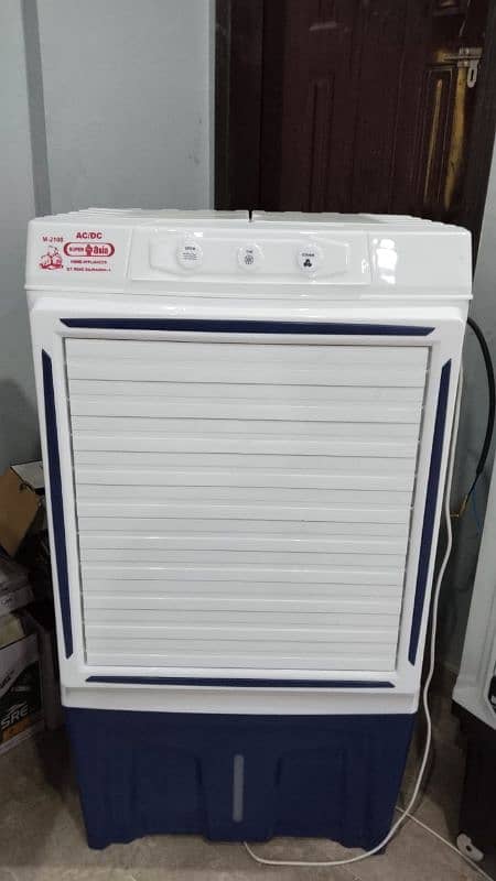 AC/DC Room Air Cooler – بجلی کے بغیر بھی ٹھنڈی ہوا!" 1