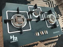 Gas Hob 3 Burner Stove