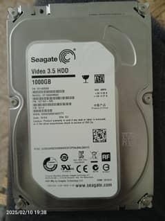 1TB Hard disk Seagate in new condtion