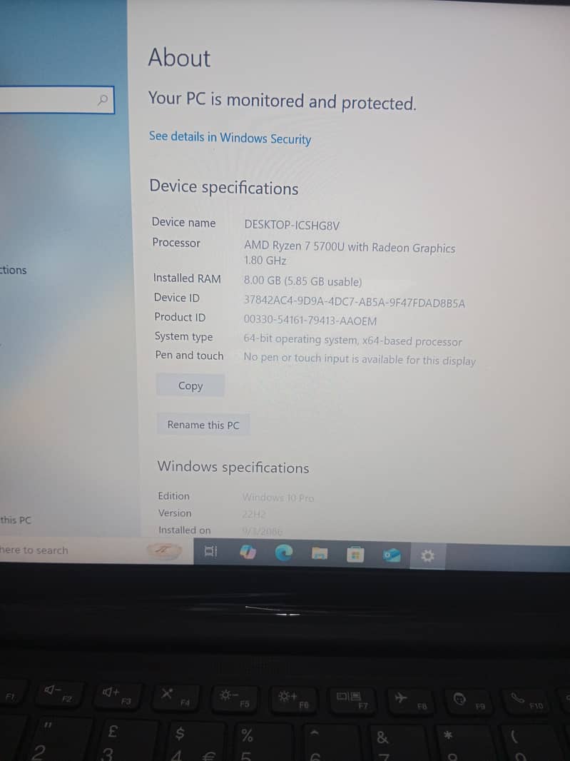 Lenovo Ryzen 7 5700U with AMD graphics better than core i7 11th gen 7