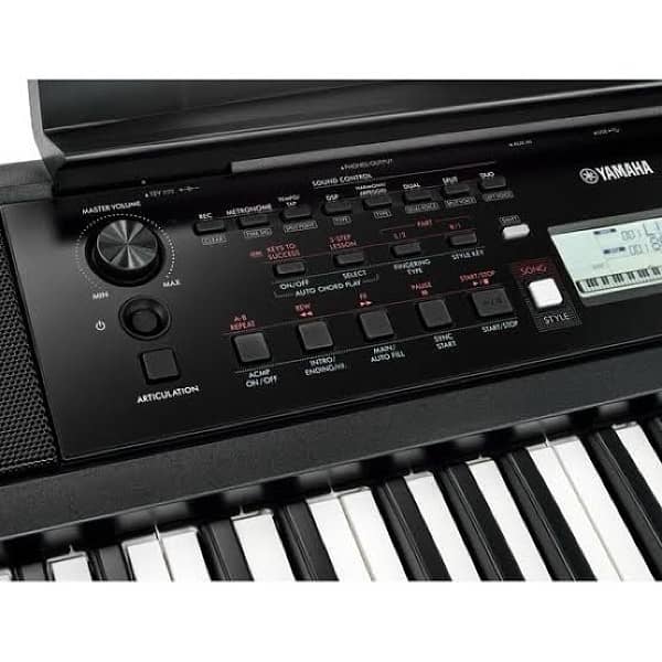 box pack yamaha e383 keyboard with original supply and 1 year warranty 1