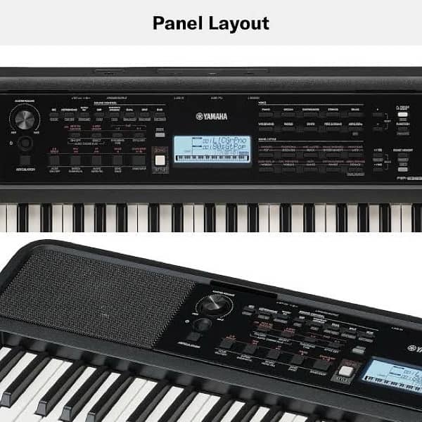 box pack yamaha e383 keyboard with original supply and 1 year warranty 3