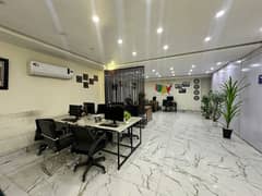 5 Malra Furnished Office For Rent Available In Bahria Town Lahore