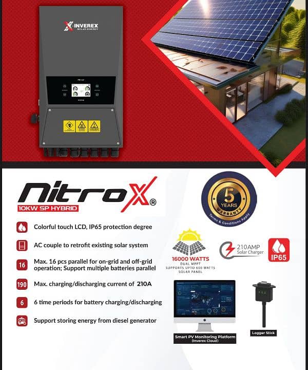 Inverex Nitrox 10kw Hybrid 0