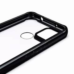 Google Pixel 4A 5G Clear Acrylic Protective Cover with TPU Soft Edges