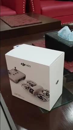 Dji neo fly more combo box open two flights