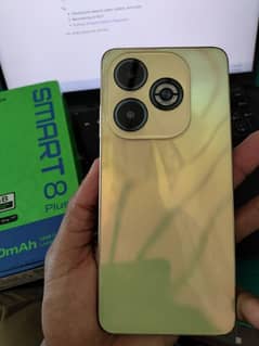 Infinix SMART 8 Plus) Full box 4/64 6000mh Battery /03/20/90/1/34