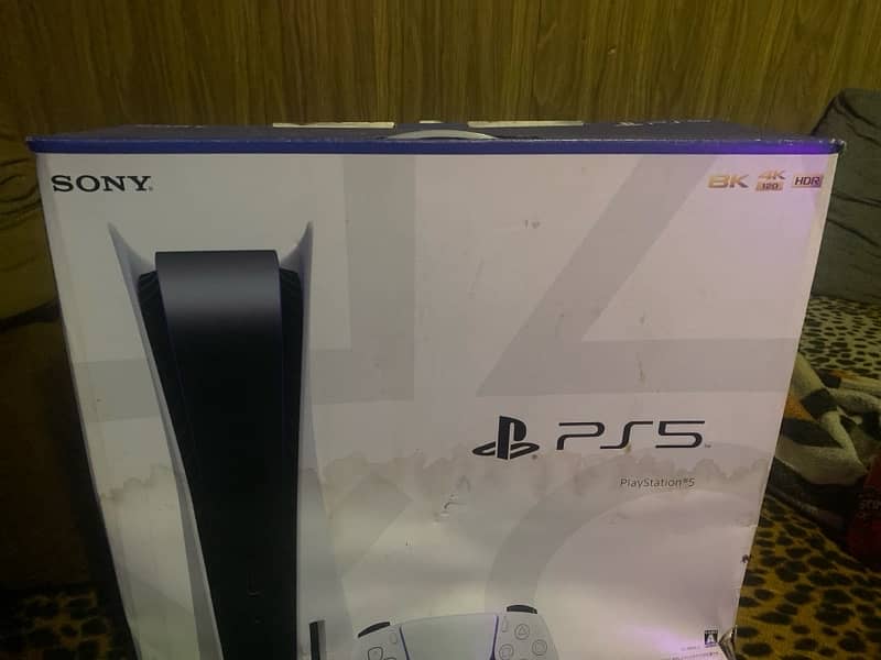 ps5 with box for parts and repair if you want to 3
