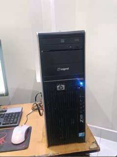 Hp xeon z400 full computer with rx 560