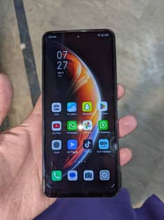 Infinix ZERO X NEO pta approve rm 8+5 GB128 back damage hai bedsheet