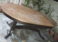 wooden table