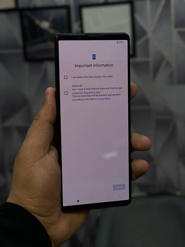 Sony Xperia 1 mark 3 light shaded 12gb 256gb pta tax 6000 18