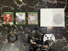 xbox one s 1tb with 3 games discs