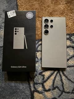 samsung S24 ultra 12/512 just box opened condition