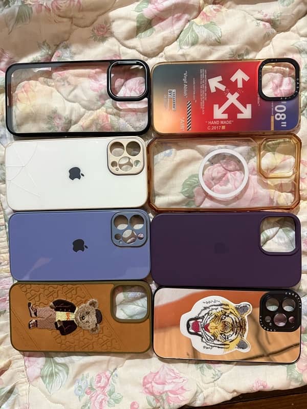 Iphone 13 promax cases in good condition. 1