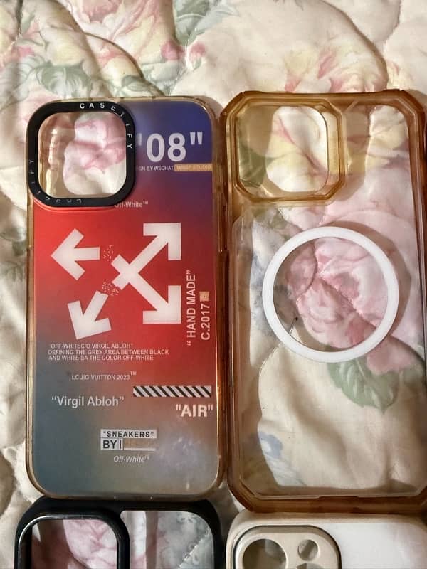 Iphone 13 promax cases in good condition. 2